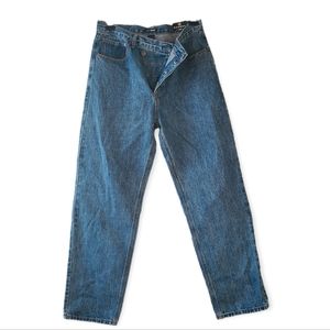 NWT Crossover Straight Leg Jeans, Medium Blue Wash